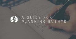 A Guide for Planning Events