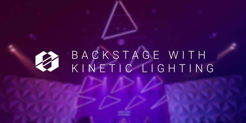 Header for Kinetic Lighting Backstage Series