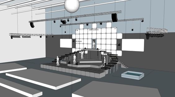 stage lighting design diagram