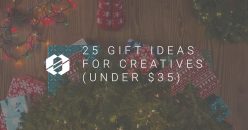 25 Christmas Gift Ideas for Creatives ($35 or less)
