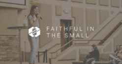 Faithful in the Small