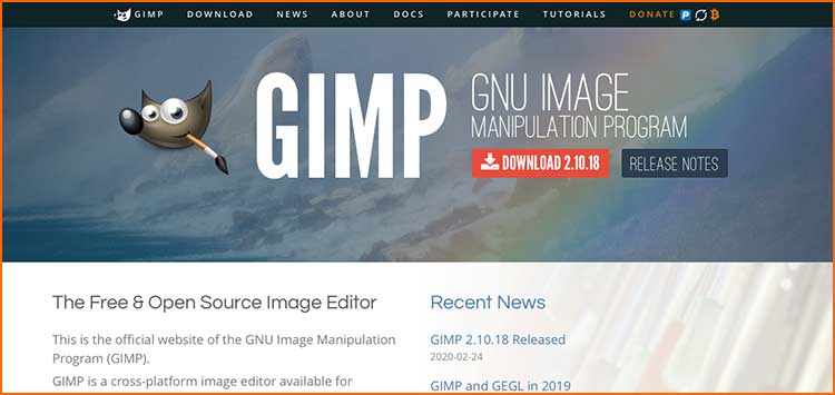 Photoshop Alternative - GIMP