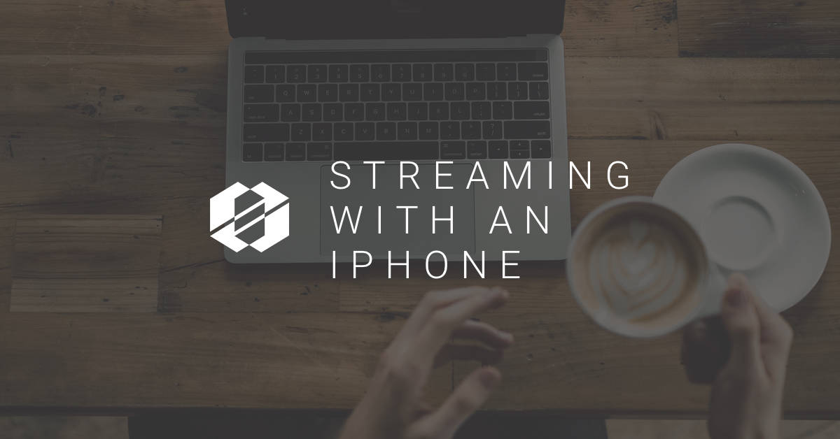 how to stream live using iphone connected to hp laptop