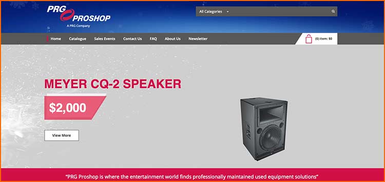 Prg Proshop - Used Production equipment websites