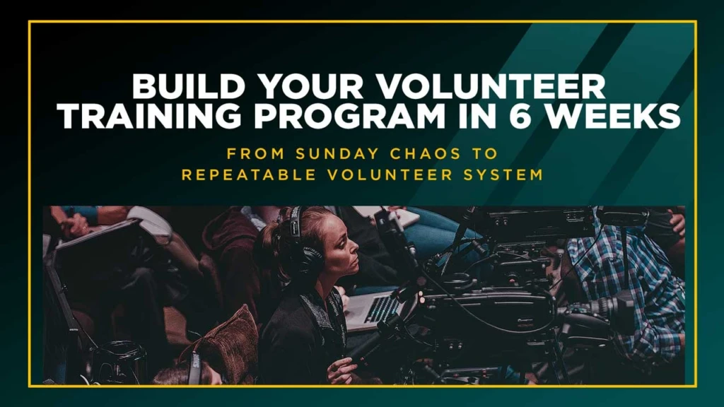 Volunteer training